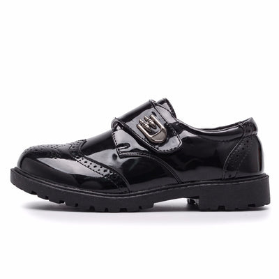 Zapatos de Cuero para Niños Estilo Británico Casual - Calzado Escolar Versátil - Image 10