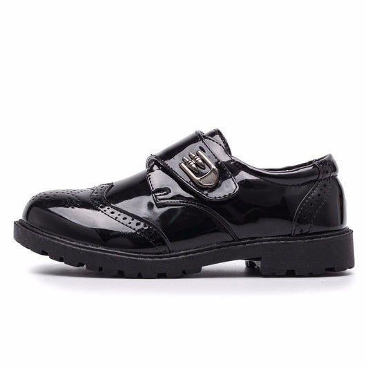 Zapatos de Cuero para Niños Estilo Británico Casual - Calzado Escolar Versátil - Image 10