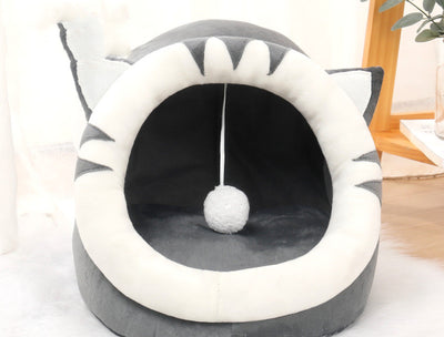 Cama Térmica Cerrada para Perros Pequeños - Abrigo Invernal - Image 14