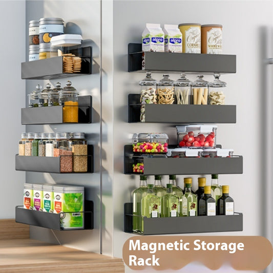 Organizador Magnético de Especias y Condimentos para Refrigerador