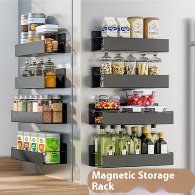 Organizador Magnético de Especias y Condimentos para Refrigerador