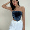 Top Tubo Tie-Dye Triangular para Mujer - Blusa Ligera de Verano