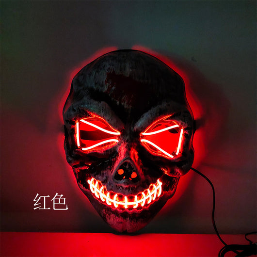 Máscara Calavera LED Luminosa de Terror para Halloween - Image 5