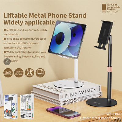 Soporte Elevador de Metal para Tablets y Computadoras