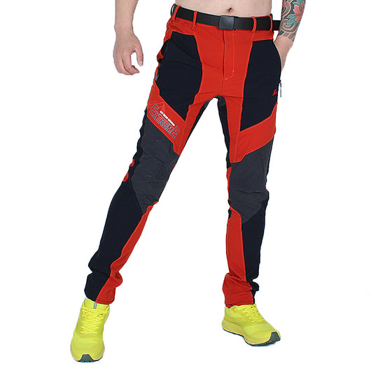 Pantalones de Senderismo Impermeables Slim Fit con Forro Polar para Hombre - Image 15