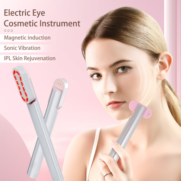 Dispositivo Térmico EMS Rotatorio para Contorno de Ojos con Tecnología Inductiva