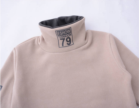 Suéter de Cuello Alto para Niños - Manga Larga Invierno - Image 6