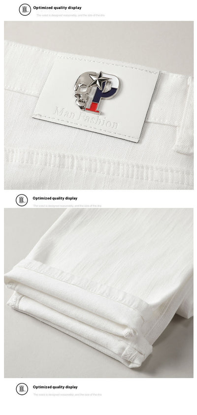 Jeans Rotos Delavados con Parches - Image 12