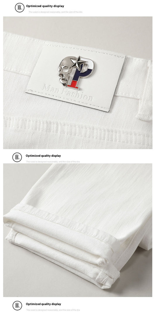 Jeans Rotos Delavados con Parches - Image 12