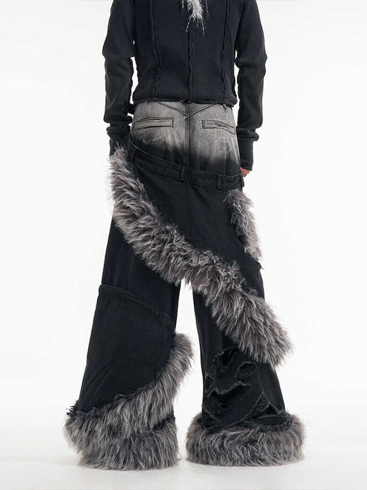 Jeans de Dos Piezas PU Premium para Hombre - Diseño Elegante y Moderno - Image 9