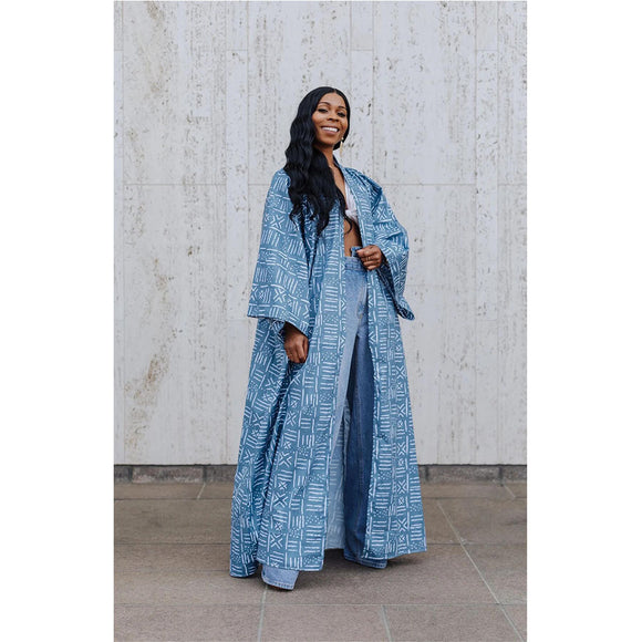 Camisa Oversized Talla Grande con Estampado Moderno