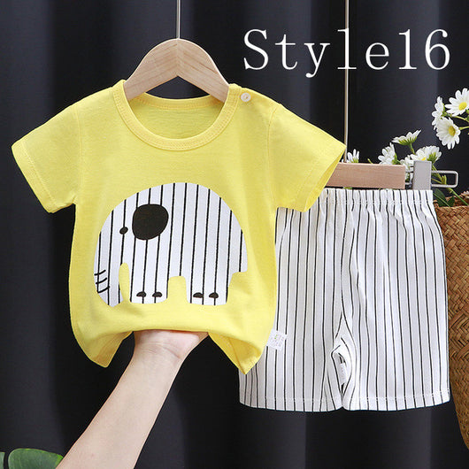 Traje Infantil de Algodón con Manga Corta - Image 18