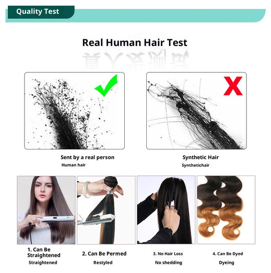 Peluca de Cabello Natural 100% Humano - Image 12