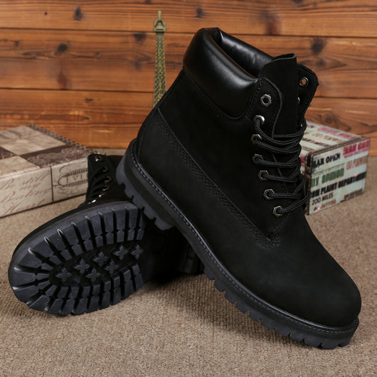 Botas Altas Cálidas y Elegantes para Hombre - Image 11