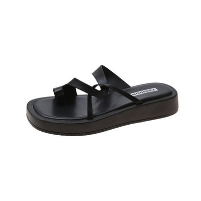 Sandalias Planas Verano Mujer Cómodo Suela Gruesa