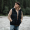 Chaleco Abrigo Impermeable de Plumas de Pato para Hombre
