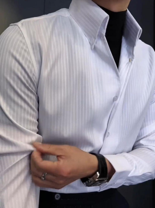 Camisa Casual con Forro de Lana Texturizado - Image 14