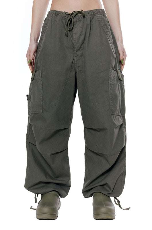 Pantalones Retro Anchos con Cintura Ajustable y Tobillo Anudado - Image 22
