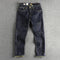 Pantalones Vaqueros Vintage de Algodón Teñido para Hombre