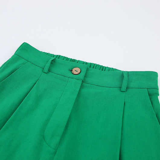 Traje Casual de Algodón y Lino: Chaleco y Pantalón - Image 7