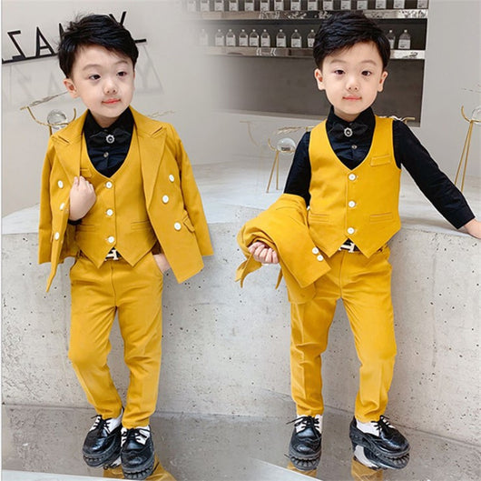 Traje Elegante para Niños - Diseño Minimalista Pasarela - Image 15