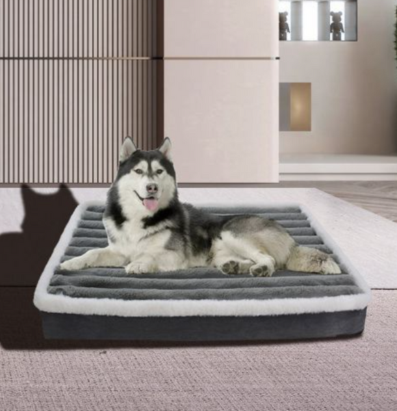 Cama Térmica para Perros con Almohada Anatómica Resistente a Mordidas