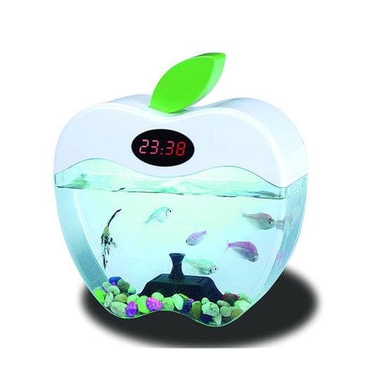 Pecera de Escritorio en Forma de Manzana - Acuario Decorativo Portátil - Image 9
