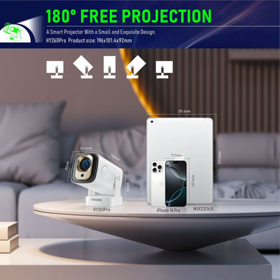 Proyector WiFi 6 HD con Enfoque Automático para el Hogar - Image 16