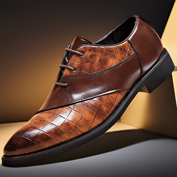 Zapatos de Cuero Formal para Hombre - Elegancia y Comodidad