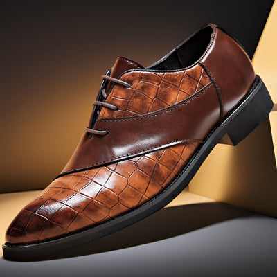 Zapatos de Cuero Formal para Hombre - Elegancia y Comodidad - Image 2
