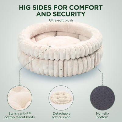 Cama Felpa para Gatos y Cachorros - Suave, Lavable y Antideslizante - Image 3