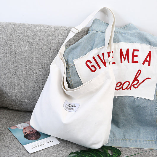 Bolso Escolar Estilo Coreano con Letras en el Hombro - Image 6