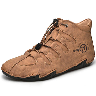Botas de Cuero para Hombre Talla Grande - Cálidas y Cómodas para Exterior - Image 9