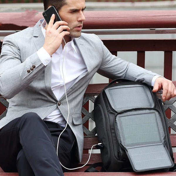 Mochila Ejecutiva Solar para Negocios y Viajes