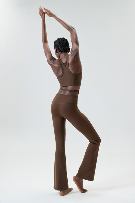 Pantalones Yoga Ajustados con Cordón para Mujer Tallas Grandes - Image 38