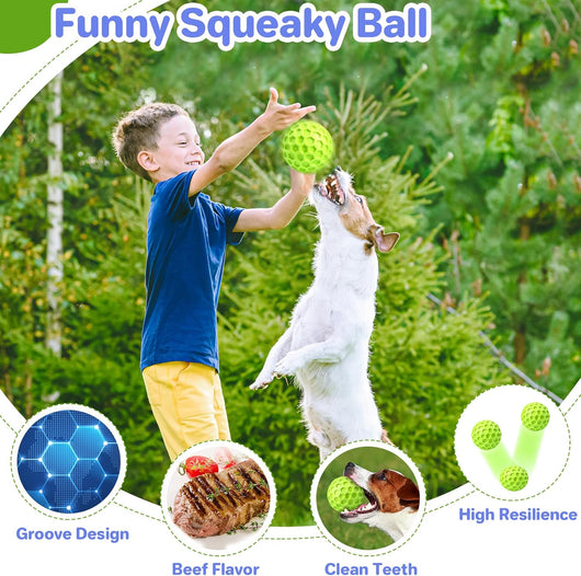 Pelota Masticable Indestructible para Perros Grandes - Juguete Interactivo Antiansied con Sonido - Image 7