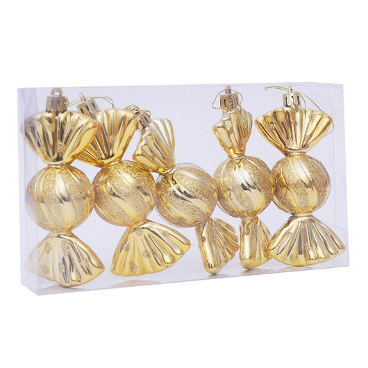 Set de 5 Adornos Navideños Galvanizados con Efecto Espejo - Caja de Regalo - Image 12
