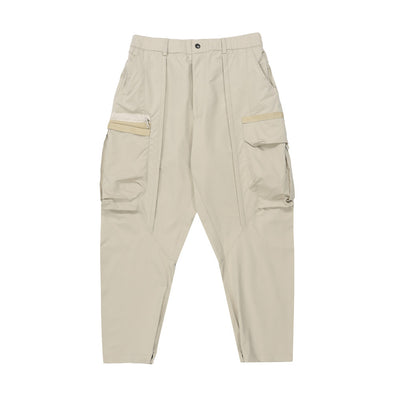 Pantalón Overol Funcional Americano con Múltiples Bolsillos y Pliegues - Image 4