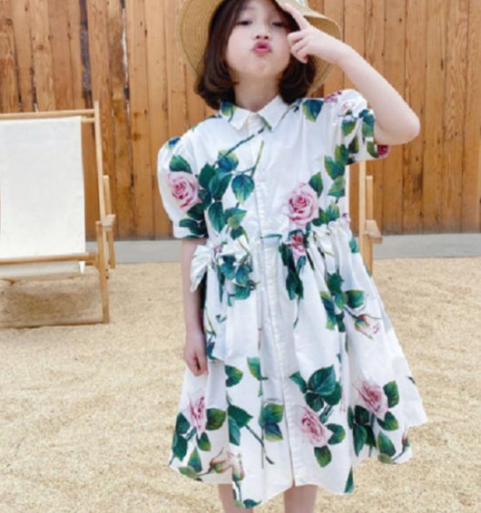 Vestido Princesa Floral para Niñas - Image 4