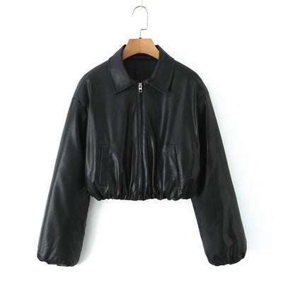 Chaqueta Acolchada Negra para Mujer - Diseño Moderno y Cálido - Image 12