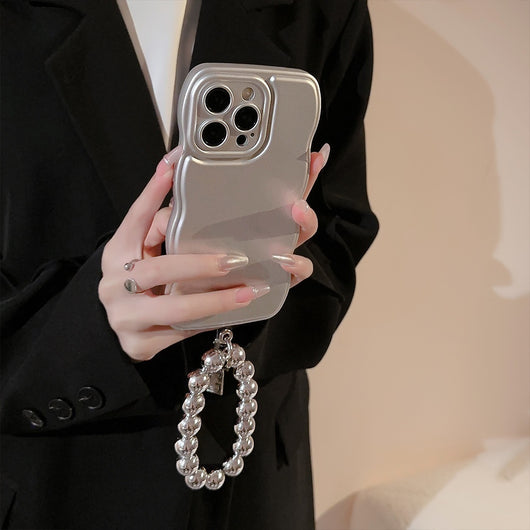 Funda Protectora para Teléfono con Soporte Metálico Plateado - Image 20