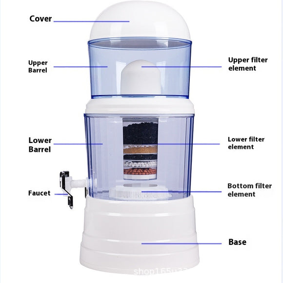 Filtro Portátil de Agua para el Hogar - Purificación Simple y Efectiva