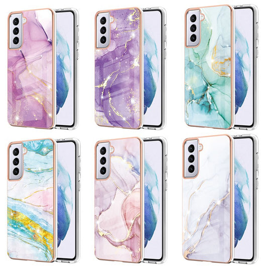 Funda Protectora Mármol Electrochapada Antigolpes para Celular - Image 10