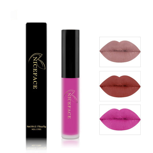 Labial Mate Larga Duración Resistente al Desvanecimiento - Image 2