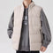Slim Fit Cardigan Vest with High Collar and Zipper - Casual Thermal Coat