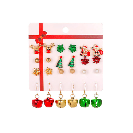 Aretes Navideños Papá Noel Goteo - Image 9