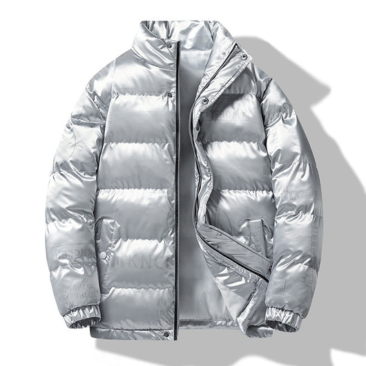 Abrigo de Invierno Estampado para Hombre - Image 7