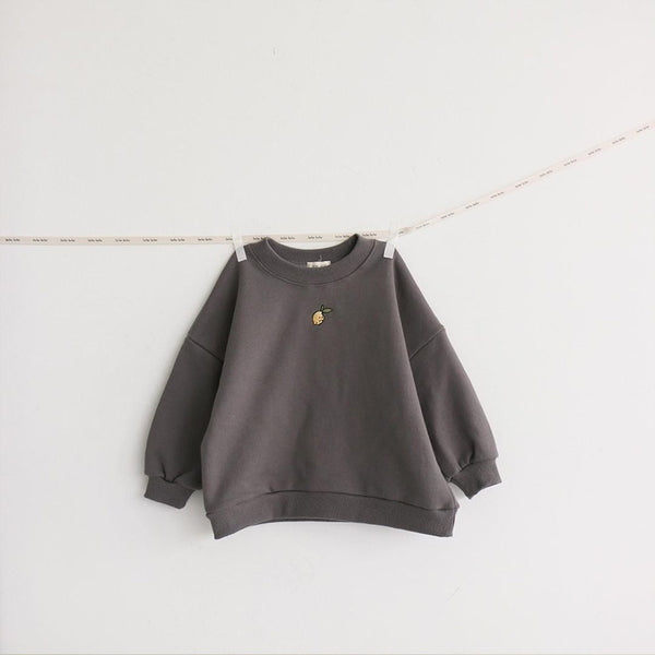 Sudadera Infantil Coreana con Bordado de Pera - Image 3