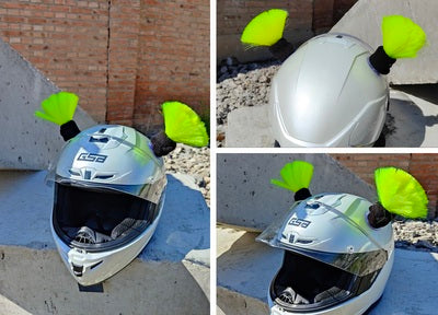 Accesorio Decorativo Trenza Sucia para Casco de Moto y Esquí - Image 17