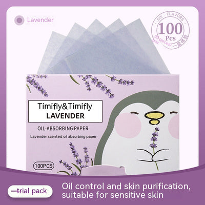 Papeletas Absorbentes de Aceite Facial - 100 Piezas con Aroma - Image 11
